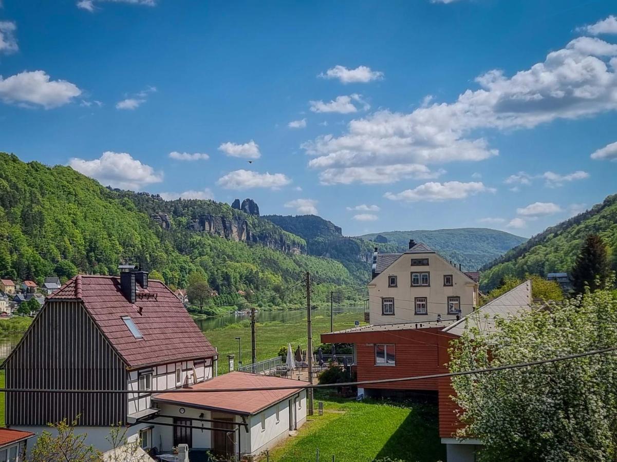 Ferienappartements Elbaussicht - Krippen Bad Schandau Exterior photo