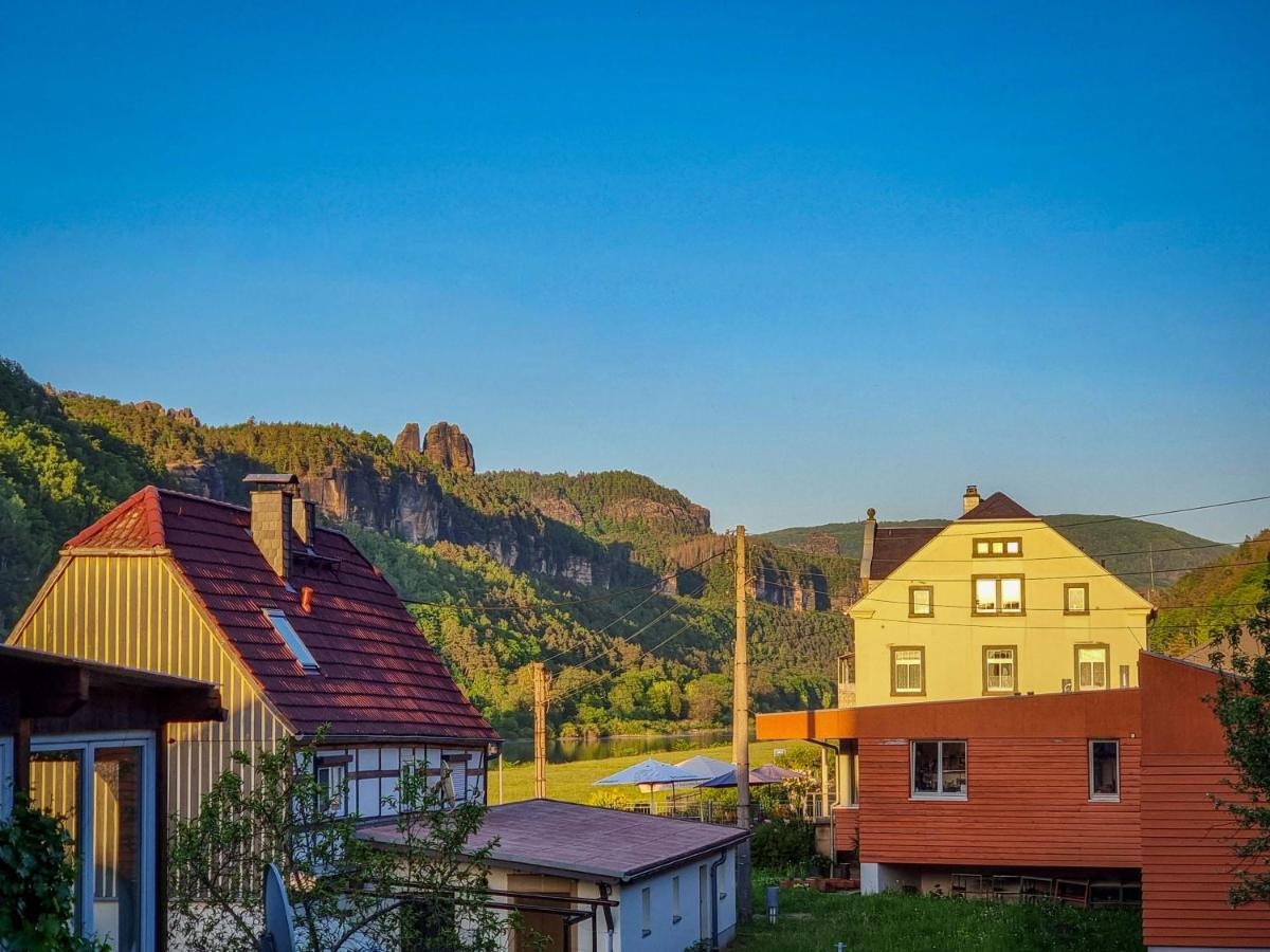 Ferienappartements Elbaussicht - Krippen Bad Schandau Exterior photo