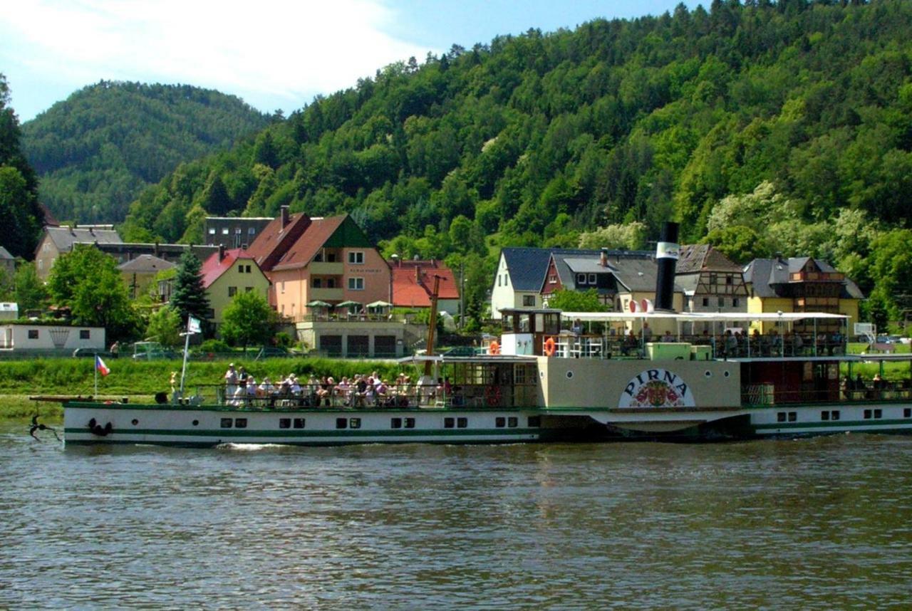 Ferienappartements Elbaussicht - Krippen Bad Schandau Exterior photo