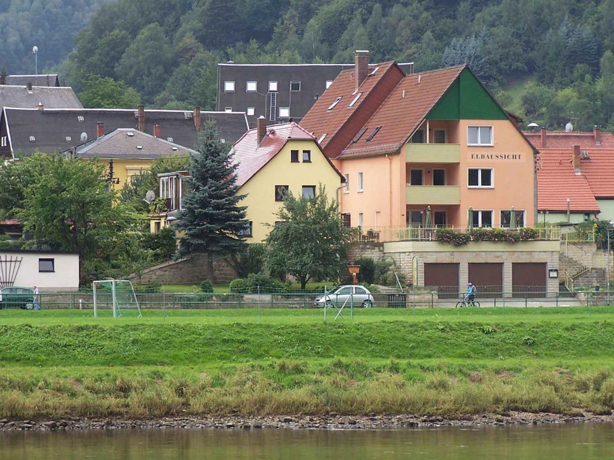 Ferienappartements Elbaussicht - Krippen Bad Schandau Exterior photo