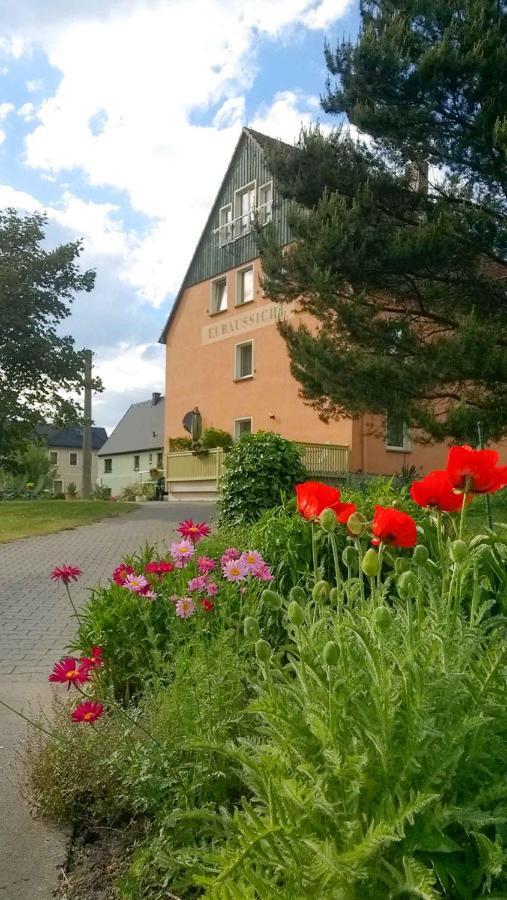 Ferienappartements Elbaussicht - Krippen Bad Schandau Exterior photo