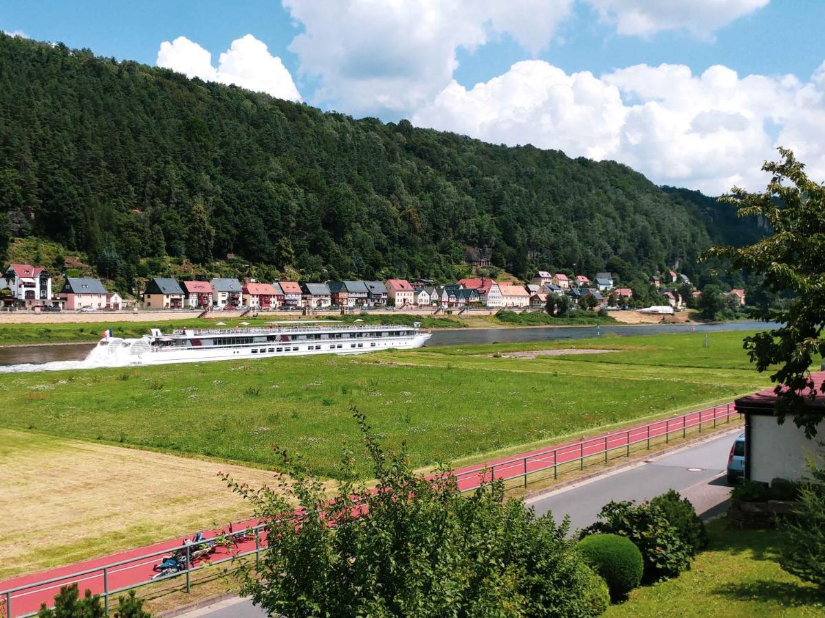 Ferienappartements Elbaussicht - Krippen Bad Schandau Exterior photo